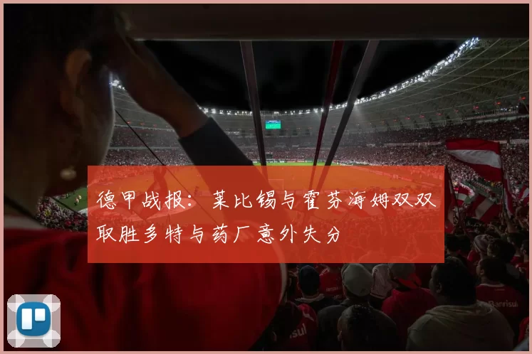 德甲战报：莱比锡与霍芬海姆双双取胜多特与药厂意外失分